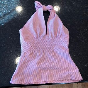 Just Madras Halter Top